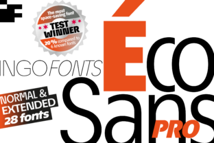 Éco Sans Pro: A Smart Typeface for Modern Campaigns